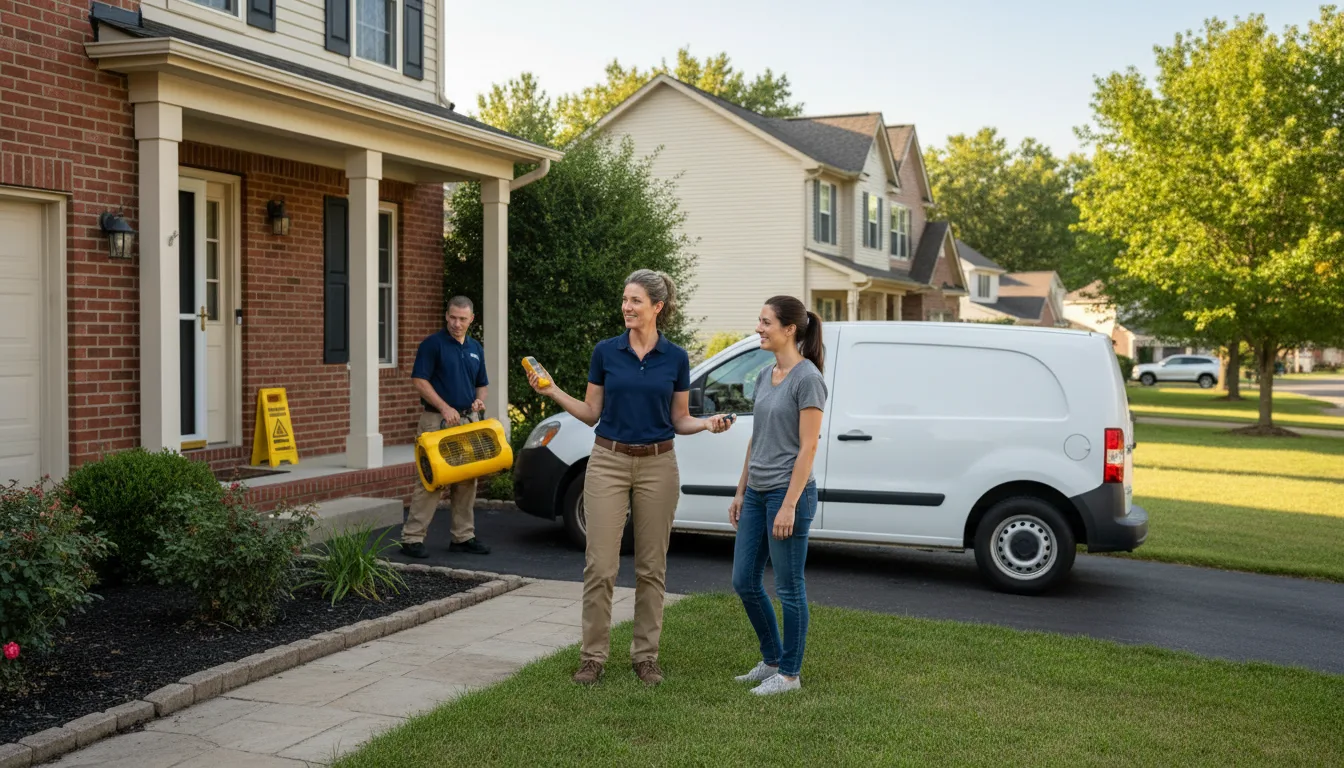 Water restoration image for Mold Remediation in Prospect, KY